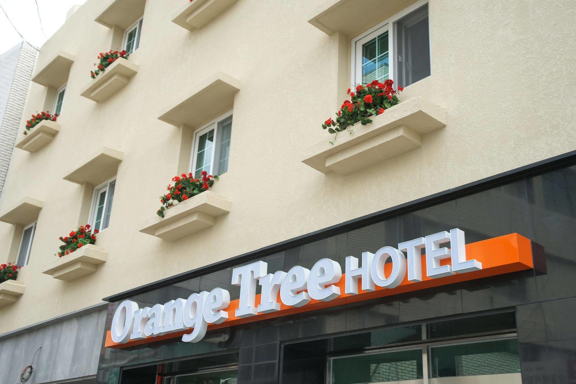 Orange Tree Hotel Чеджудо Экстерьер фото